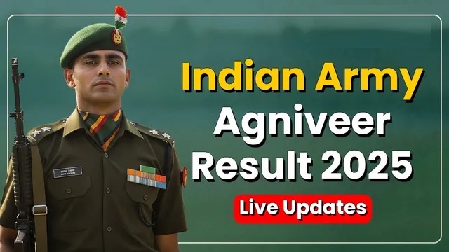 Indian Army Agniveer CEE Result 2025